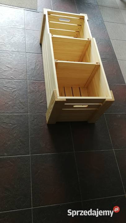 Skrzynka na winyle duża 170 płyt potrójna z Radków