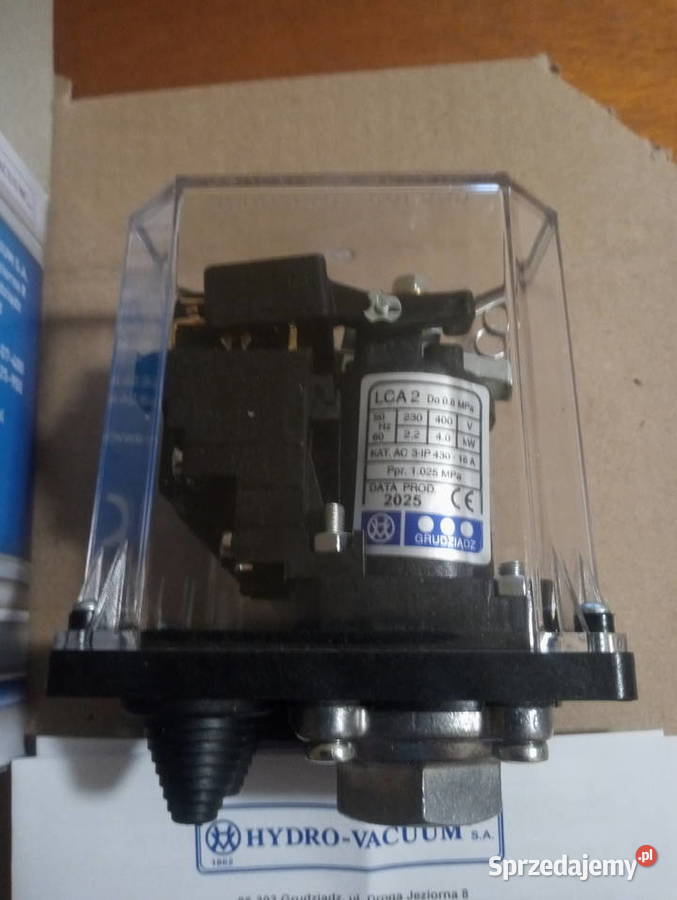 Łącznik ciśnieniowy typuLCA2 Wschowa sprzedam