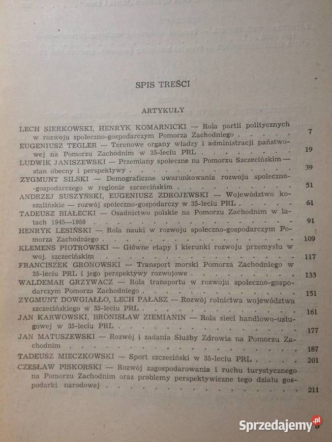 3189 Przegląd Zachodniopomorski Rocznik XXIV Szczecin sprzedam