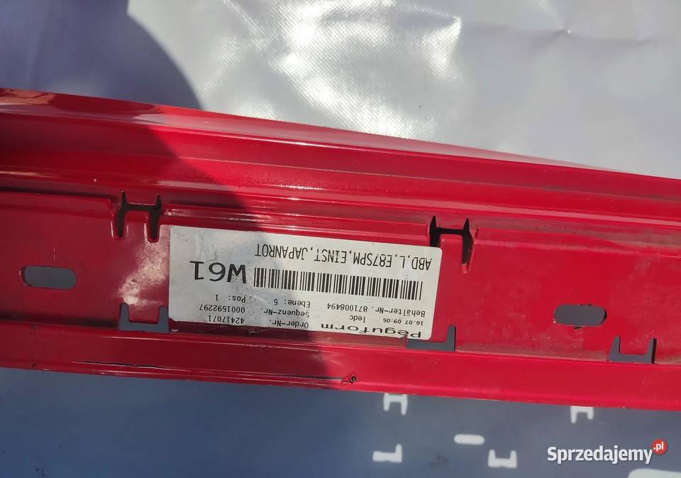 LISTWA PROGOWA LEWA BMW E87 MPAKIET Radom sprzedam