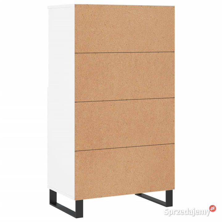 Wysoka szafka biały 60x36x110 WM831492 Warszawa sprzedam