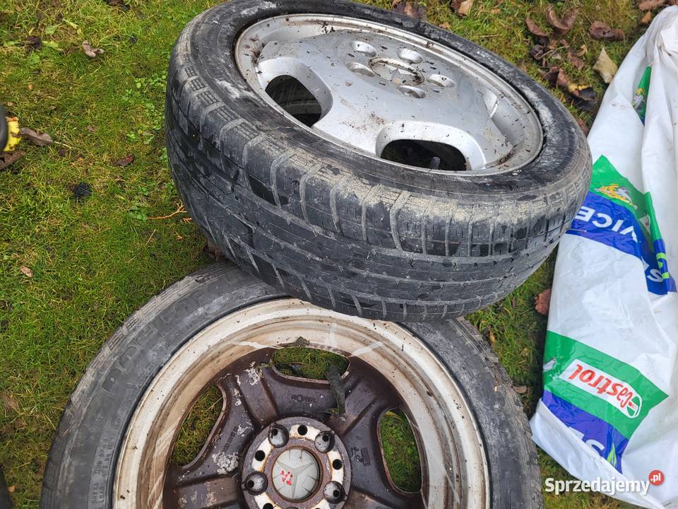Felgi mercedes aluminiowe 15 4 z oponami Samochodowe mazowieckie