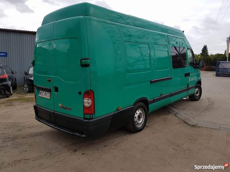 Renault Master Jumbo Uszkodzony silnik 9 osób 300000km Sochaczew