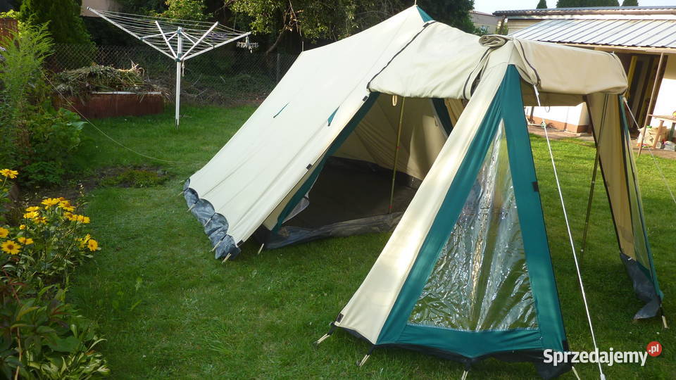 Duży namiot turystyczny 4 osobowy FREETIME Łódź