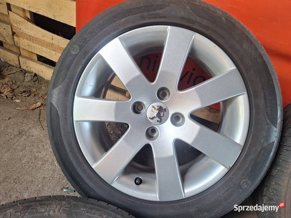 Alufelgi 4x108 16 ET32 PEUGEOT koła kujawsko-pomorskie Choceń