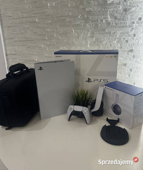Konsola 5 Zestaw PlayStation Pad słuchawki torba