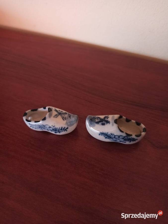 Delft Deco bucik chodak porcelana ręcznie Antyki, Sztuka, Kolekcje Bielsko-Biała