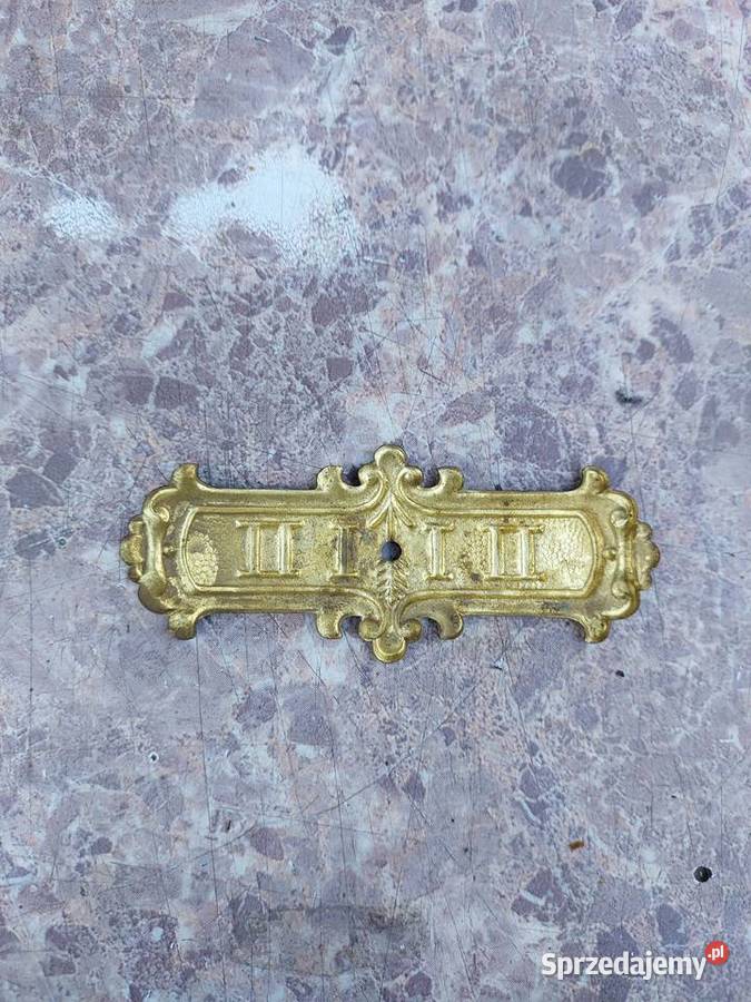 38 Wychylnik wahadła starego zegara ślązaka pomorskie Tczew