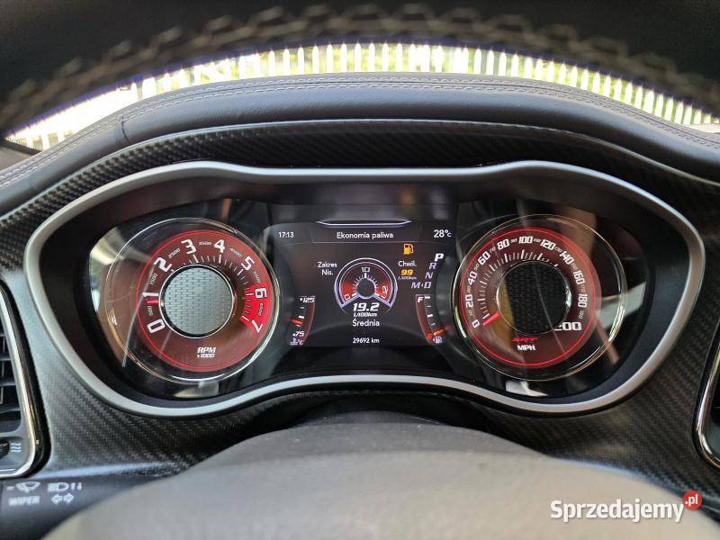 SRT Hellcat ATX 26A Black Package V8 62l HEMI Challenger Warszawa