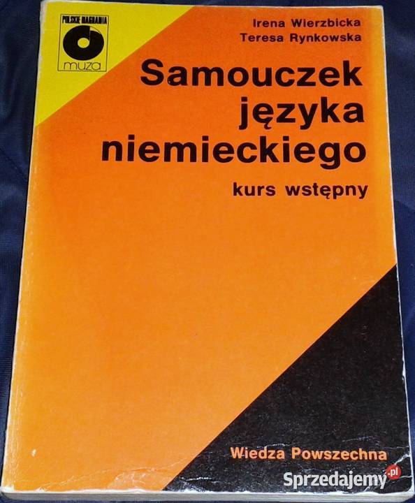 Samouczek języka niemieckiego I Wierzbicka T Pozostałe Chełm