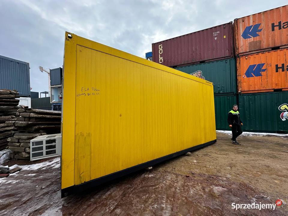 KONTENER BIUROWY SOCJALNY SZATNIA 256 dolnośląskie Wrocław