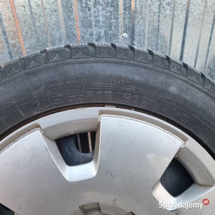 Komplet kół Opel 16 4 zimowych opony 20555R16 Koła Rawa Mazowiecka