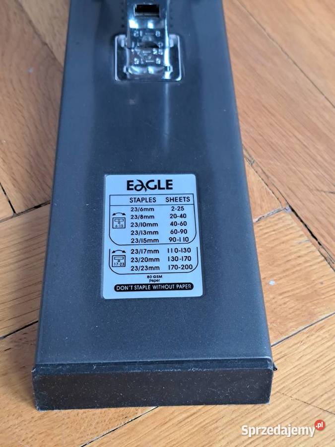 Duży zszywacz biurowy Eagle 8538 Pruszków