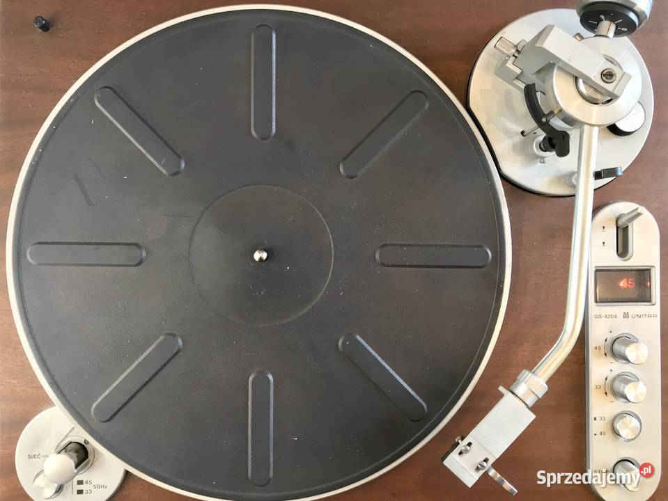 Unitra Fonica GS-420A Adam wkładka Shure M75ED Type 2 gramofon Hi-Fi ...