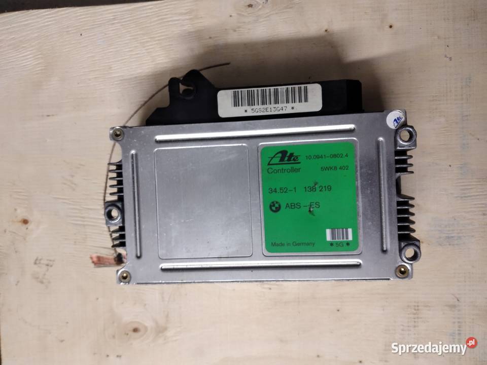 34521138219 STEROWNIK KOMPUTER ABS BMW E36 18 Mietków