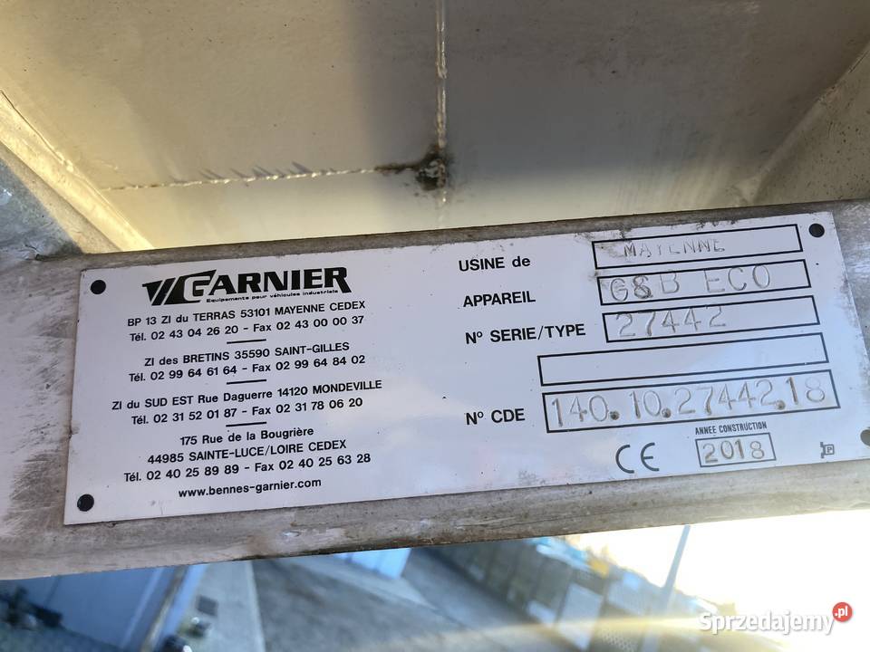 WYWROTKA IVECO DAILY MAXICARGO DMC 3500