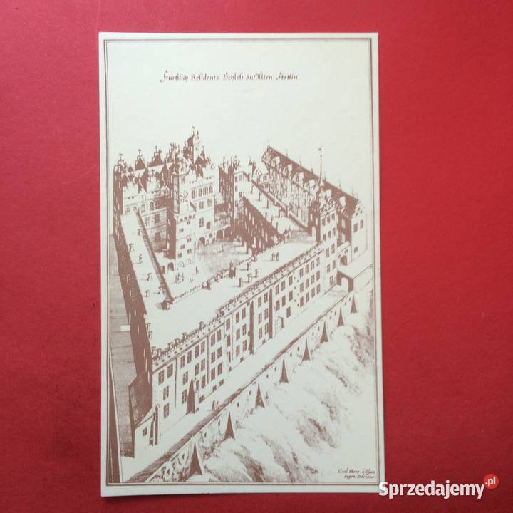 1411 Widokówka Zamek Książąt Pomorskich w