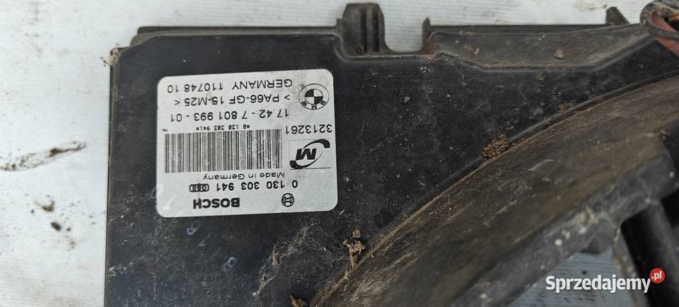 Wentylator chłodnicy klimatyzacji z modułem BMW Siechnice