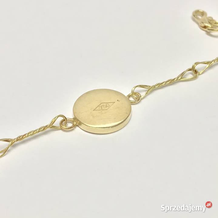 Złoty ŁAŃCUSZEK naszyjnik 14K CUDOWNY splot 39 mazowieckie Warszawa sprzedam