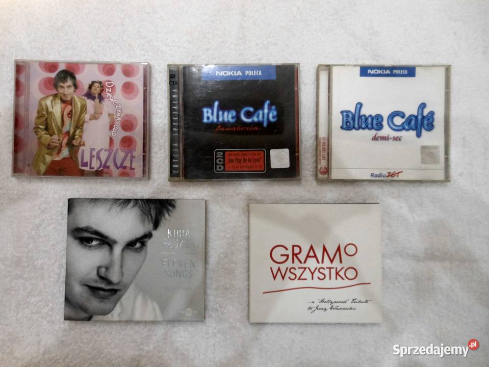 Kolekcja płytek z cd dvd kaset warmińsko-mazurskie Bukowo