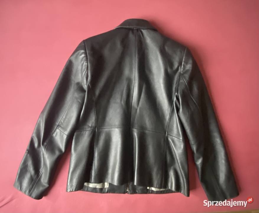Sprzedam czarną kurtkę skórzaną Pilotka  Warszawa