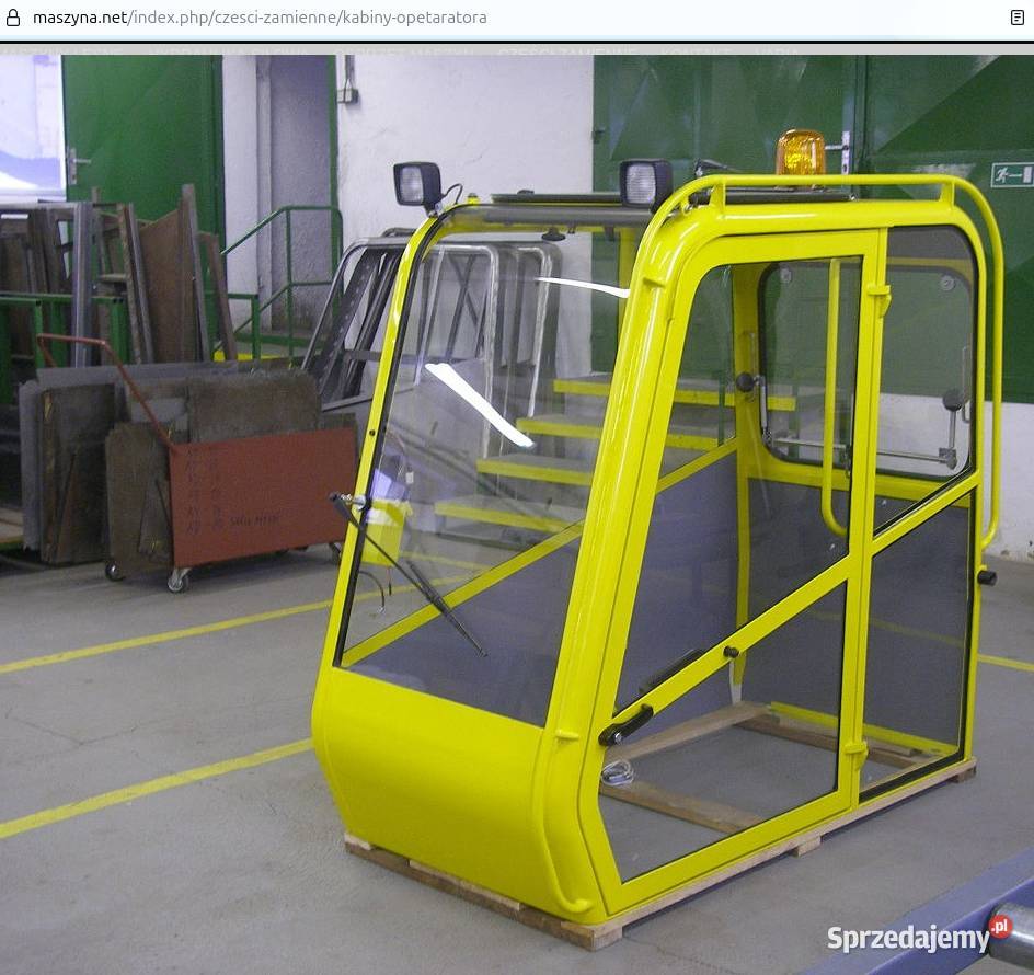 Kabina operatora do żurawi KD Slany starego kujawsko-pomorskie Toruń sprzedam