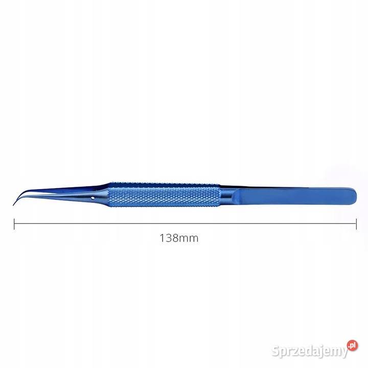 Pęseta Tytanowa Zagięta BT15 138 mm 015 mm HRC małopolskie