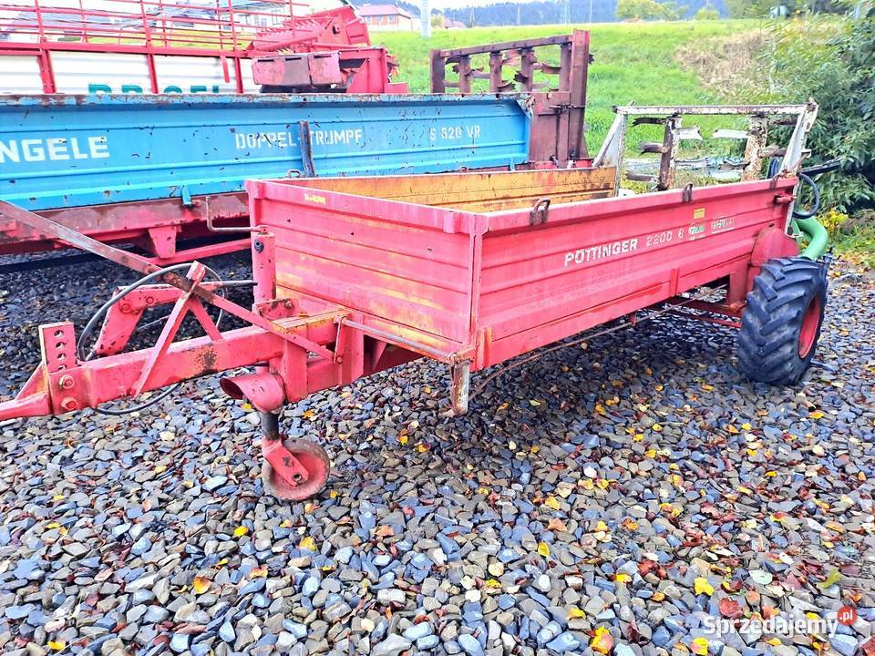 Rozrzutnik obornika Rozrzutnik pottinger stan Limanowa sprzedam