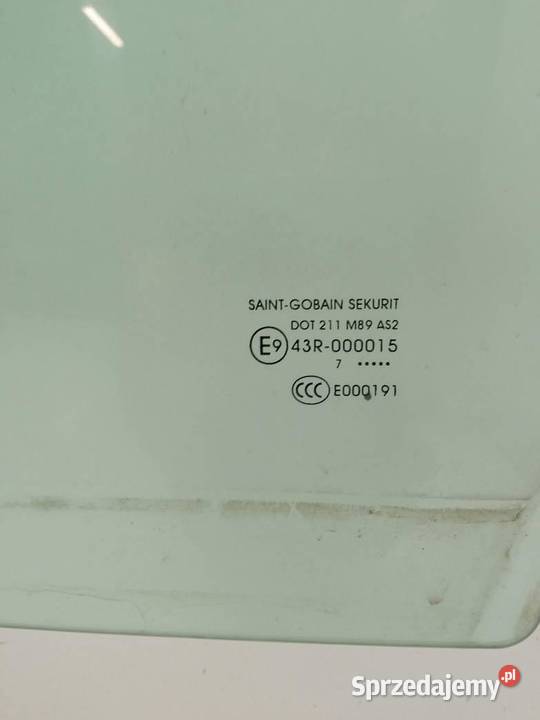 SZYBA DRZWI LEWY PRZÓD 17R SEDAN 5D SAINT GOBAIN świętokrzyskie