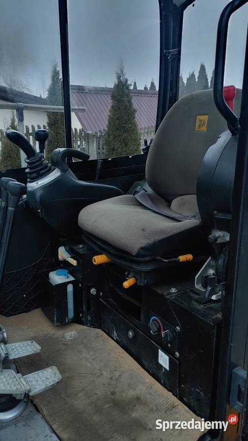 JCB 8026 z 2017 roku stan kabina Piotrków Trybunalski