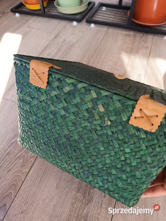 Pleciony kosz szkatułka Poznań