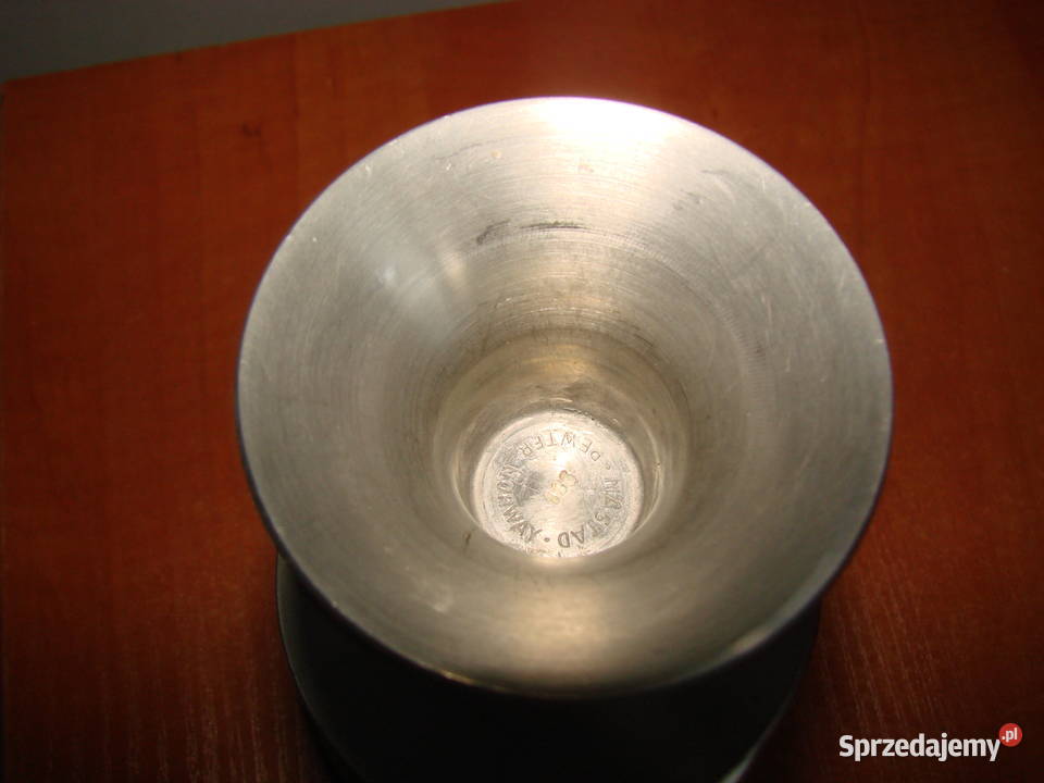 Pewter Norway cynowy świecznik Pruszcz Gdański