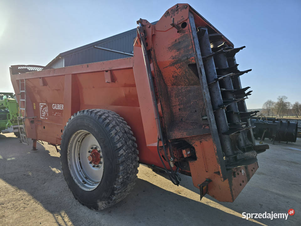 Rozrzutnik obornika GILIBERT HELIOS 15 m3