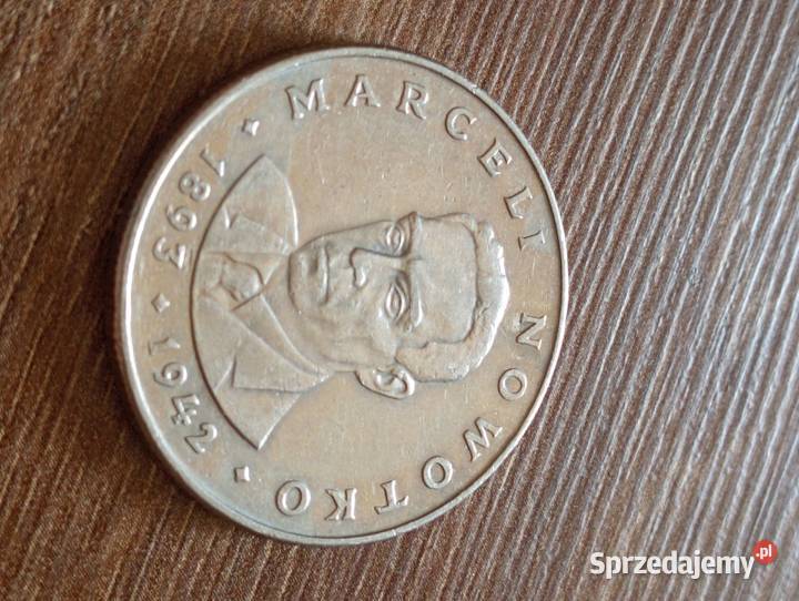 Sprzedam druga 20 zl 1976 r bzm Marceli Nowotko