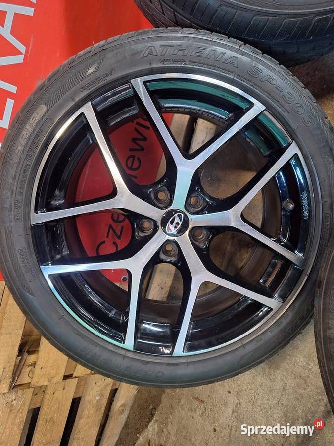 Alufelgi 5x1143 19 ET50 Hyundai Elantra Santa Fe kujawsko-pomorskie Choceń sprzedam