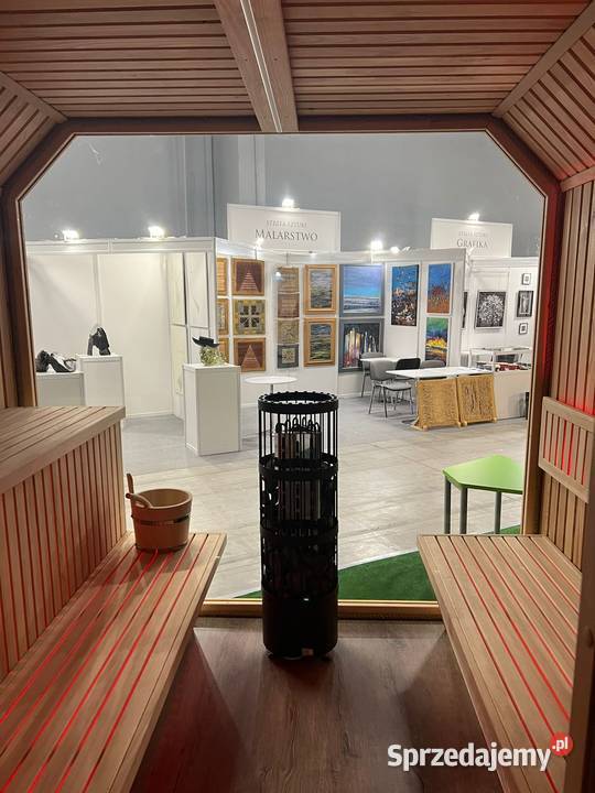 Sauna ogrodowa nowoczesna z przedsionkiem ATTEKA podkarpackie Jasło