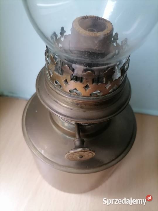 Stara lampa naftowa Kraków