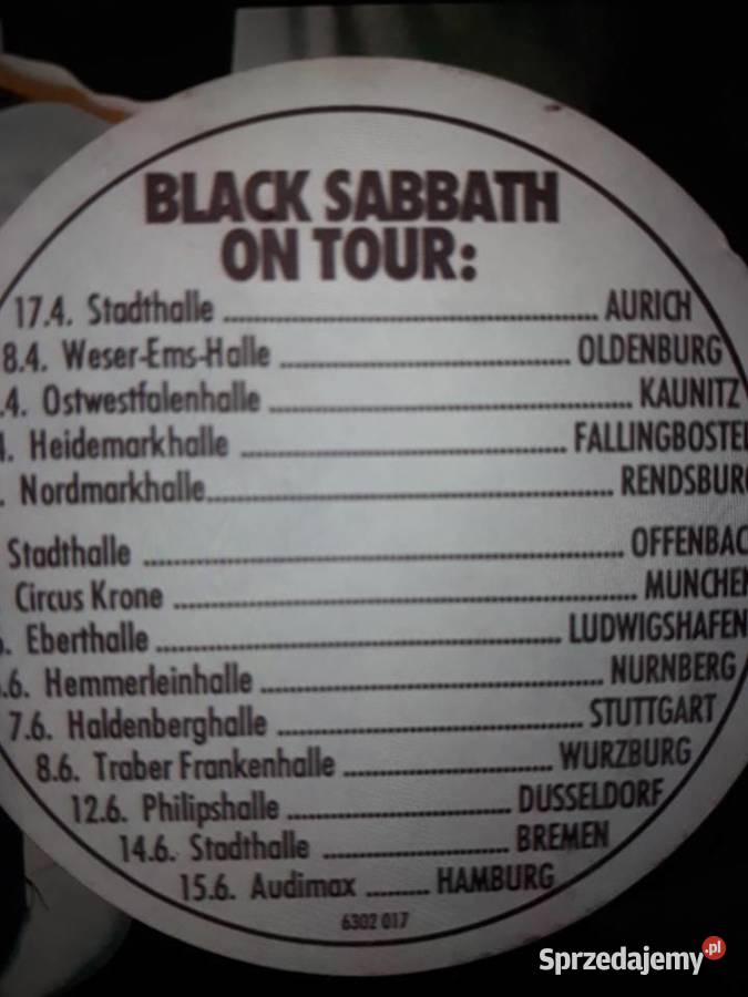 Klasyka heavy hard rocka BLACK SABBATH Heaven podkarpackie Rzeszów