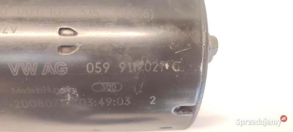 AUDI A5 8T ROZRUSZNIK 27 TDI 059911021C dolnośląskie