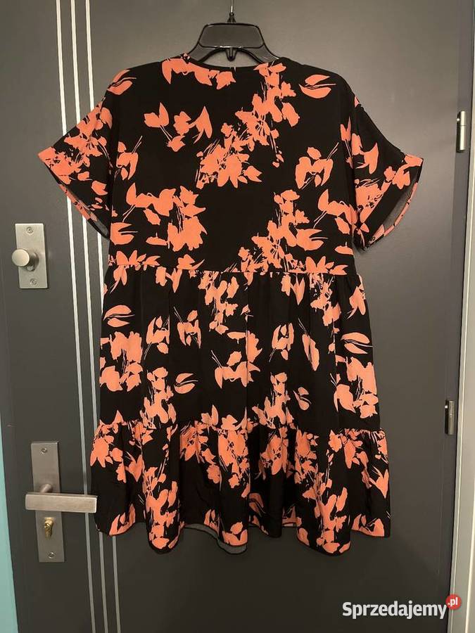 Shein sukienka modny wzór kwiaty floral Choszczno