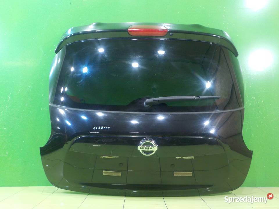 NISSAN JUKE F15 16 B 10r 5D klapa tyl osobowe Części samochodowe mazowieckie Suków