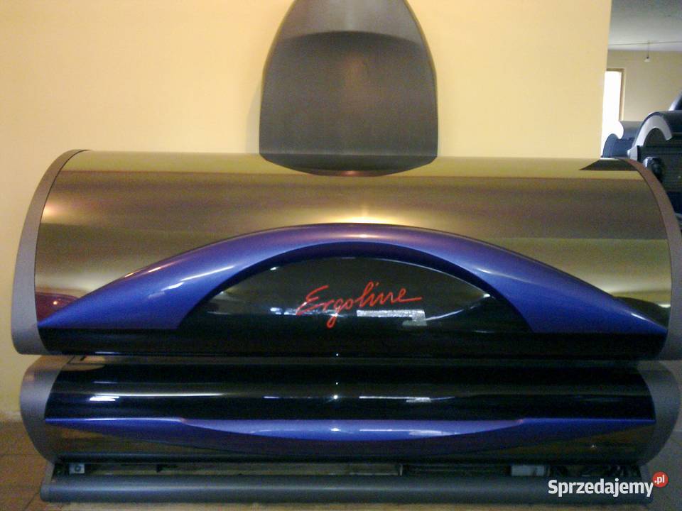 SOLARIUM Ergoline 500 Classic Soft Grey złote Płock wyposażenie