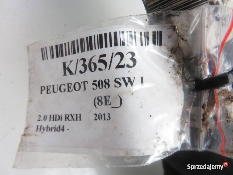 PÓŁOŚ LEWA PRZEDNIA PEUGEOT 508 20 HDi małopolskie