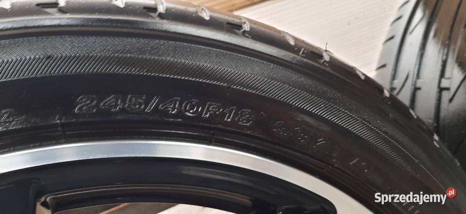 Alufelgi Audi Sport 80 18 ET40 8W0601025BC 5x112 pomorskie Kościerzyna