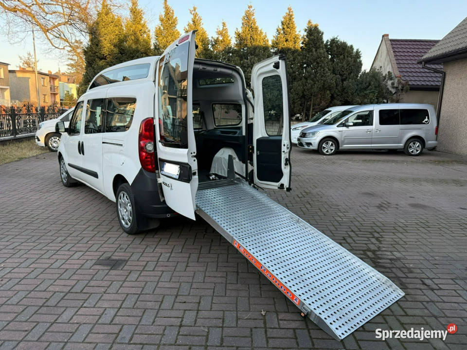 Fiat Doblo Doblo 16120 Niepełnosprawnych RAMPA diesel Syców
