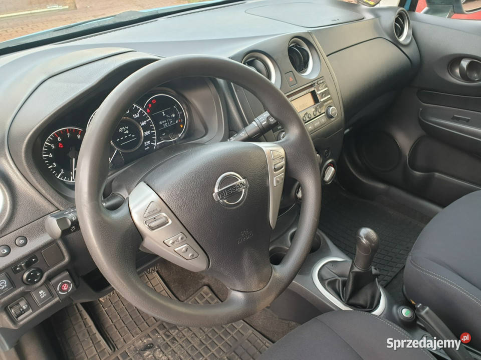 Nissan Note 12 Benzyna Gaz Zarejestrowany w niebieski Lublin