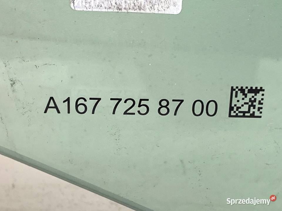 SZYBA LEWY PRZÓD MERCEDES GLE SUV A1677258700 sprzedam
