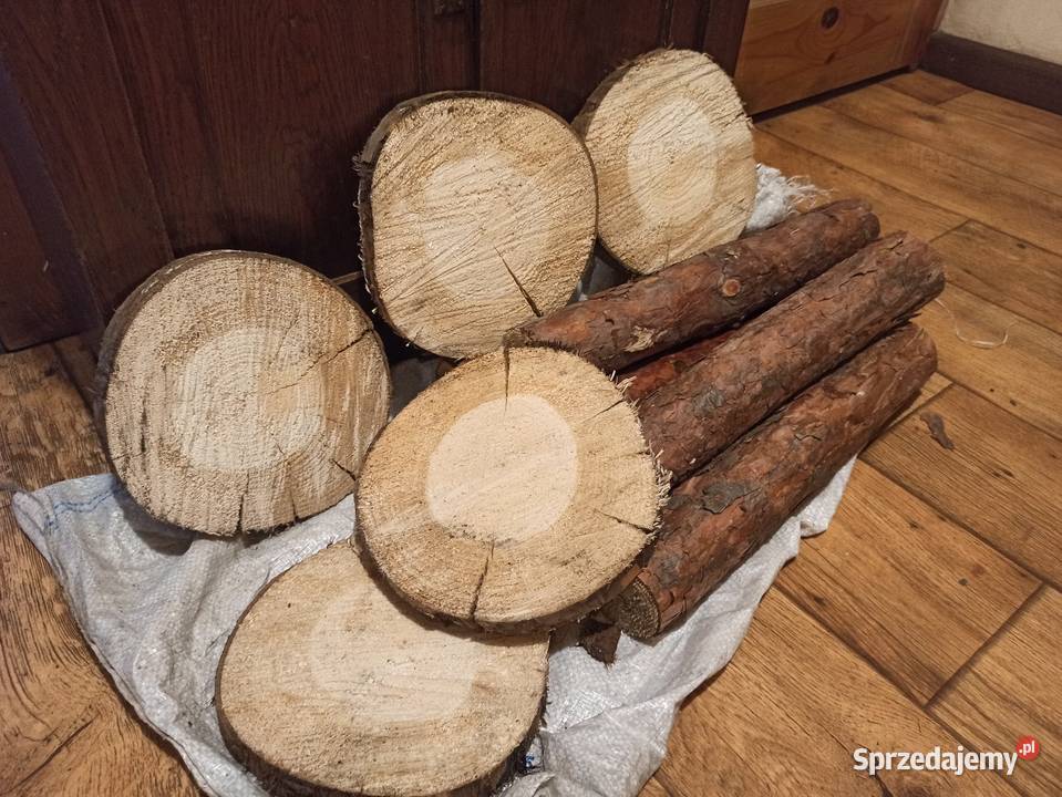 Plastry drewno stroik Woźniki