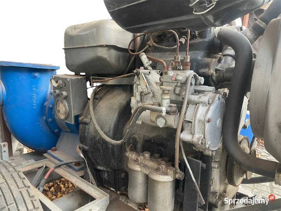 Zmodyfikowana Motopompa Ursus 30 Łódź