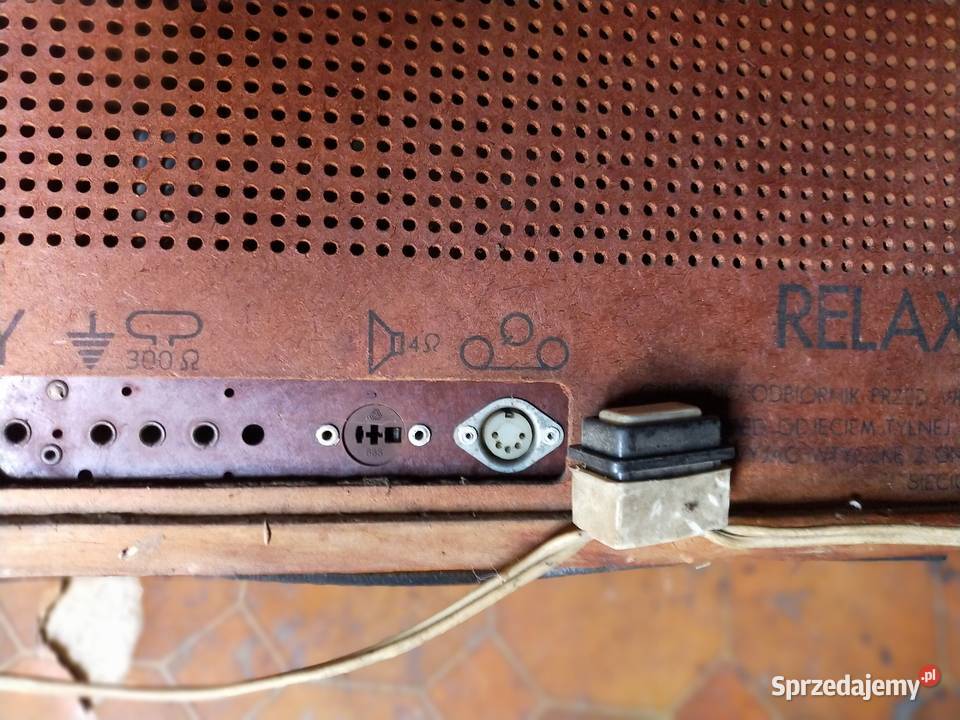 Stare radio RELAX zabytek